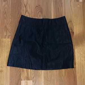 Free People Pleather Skirt!
